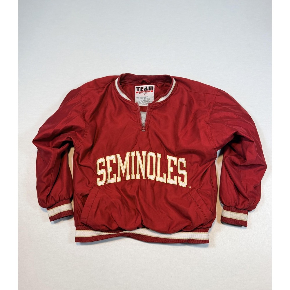 Florida State Seminoles Jacket Boys Medium NCAA Football Team Edition Pullover